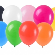 Pastelové balóny 28cm 100ks mix barev